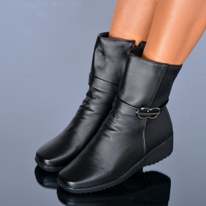 Ghete Dama Imblanite Madalina 2 Negre- Need 4 Shoes