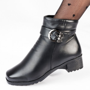 Ghete Dama Imblanite Noni 14 Negre - Need 4 Shoes