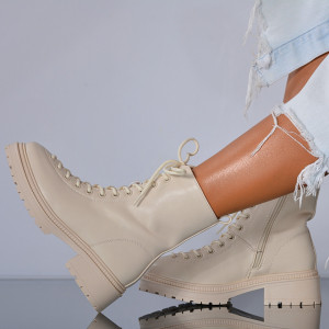 Ghete Dama Imblanite Nuva Bej- Need 4 Shoes