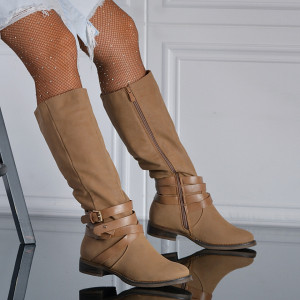 Cizme Dama Imblanite Lory Kaki- Need 4 Shoes