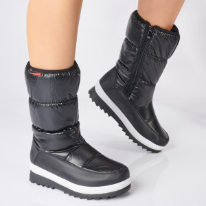 Cizme Dama Imblanite Miranda Negre - Need 4 Shoes
