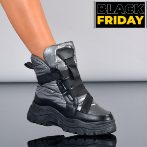 Cizme Dama Imblanite Riola Gri- Need 4 Shoes