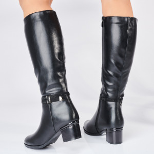 Cizme Dama Imblanite Sisy Negre - Need 4 Shoes