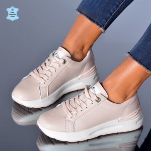 Adidasi Dama Piele Naturala Marlys Roz- Need 4 Shoes