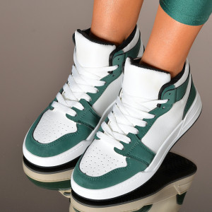Adidasi Dama Judy Alb/Verde- Need 4 Shoes