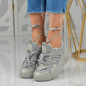 Adidasi dama Zelda Gri - Need 4 Shoes