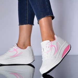 Adidasi Unisex Zena 26 Alb/Roz- Need 4 Shoes