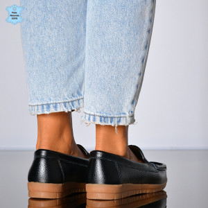 Pantofi Dama Piele Naturala Rolina Negri - Need 4 Shoes