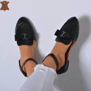 Pantofi Dama Piele Naturala Zeinab Negri- Need 4 Shoes