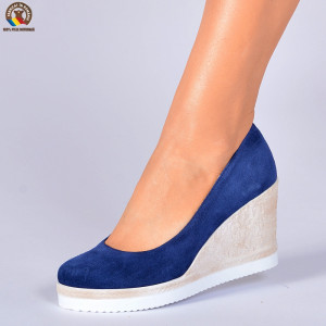 Pantofi Dama Piele Naturala Zelyna 2 Navy