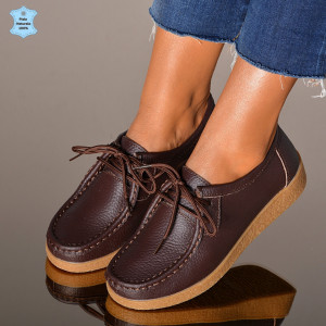 Pantofi Dama Piele Naturala Zora 3 Maro- Need 4 Shoes