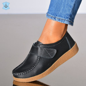 Pantofi Dama Piele Naturala Zora 4 Negri - Need 4 Shoes