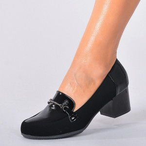 Pantofi Cu Toc Dama Brandy 2 Negri