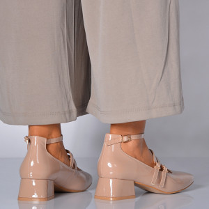 Pantofi Cu Toc Dama Elvyra Nude- Need 4 Shoes