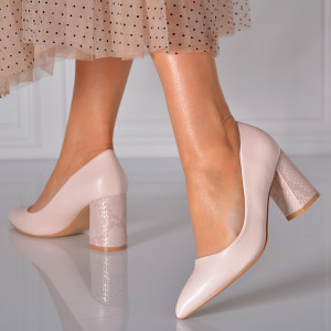 Pantofi Cu Toc Dama Maria Roz- Need 4 Shoes