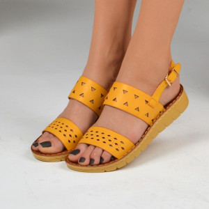 Sandale dama Fia Yellow - Need 4 Shoes