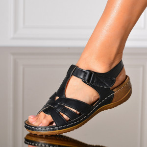 Sandale Dama Ioana Negre - Need 4 Shoes