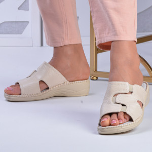 Papuci dama medicinali Dana Beige - Need 4 Shoes