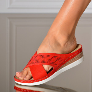 Papuci dama Axenia Rosii- Need 4 Shoes