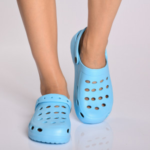 Papuci Dama Domino Baby Blue- Need 4 Shoes