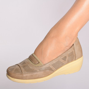 Pantofi cu platforma Alep Camel- Need 4 Shoes