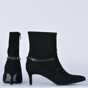 Botine Piele Naturala Seline 2 Negre- Need 4 Shoes