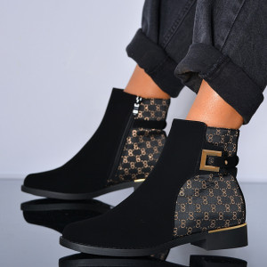 Botine Amona Negre - Need 4 Shoes