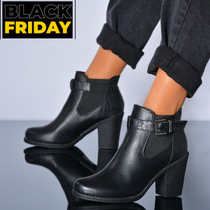 Botine Casilda Negre - Need 4 Shoes
