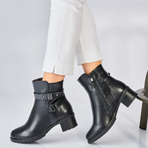 Botine Shonda Negre - Need 4 Shoes