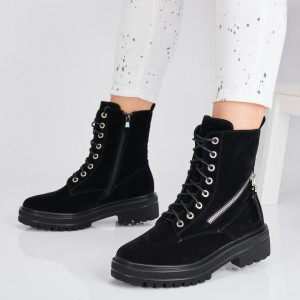 Ghete Dama Casual Taylor 2 Negre-Need 4 Shoes