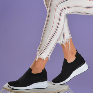 Pantofi Casual Dama Giny Negri - Need 4 Shoes