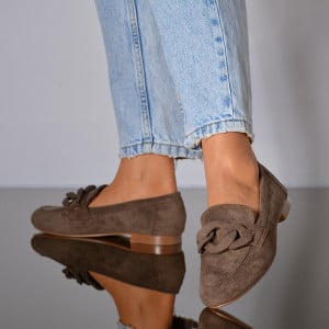 Pantofi Casual Dama Ilias Kaki- Need 4 Shoes