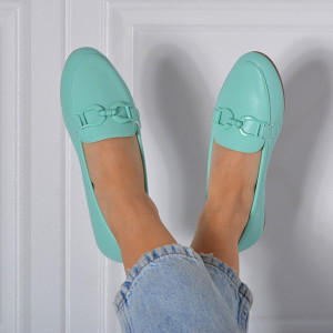 Pantofi Casual Dama Sonia Turcoaz- Need 4 Shoes