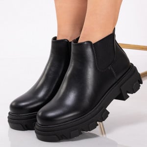 Ghete Dama Imblanite Jamelia Negre - Need 4 Shoes