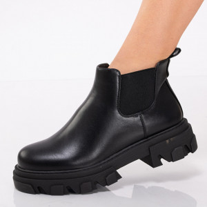 Ghete Dama Imblanite Jamelia Negre - Need 4 Shoes