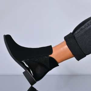 Ghete Dama Imblanite Kunio 2 Negre - Need 4 Shoes
