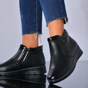 Ghete Dama Imblanite Marvina 2 Negre - Need 4 Shoes