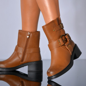 Ghete Dama Imblanite Megan Camel- Need 4 Shoes