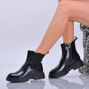 Ghete Dama Imblanite Sirius Negre - Need 4 Shoes