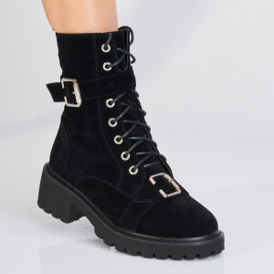 Ghete Dama Imblanite Sugar 2 Negre-Need 4 Shoes