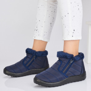 Cizme Dama Imblanite Alvaro Navy- Need 4 Shoes