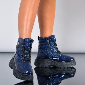 Cizme Dama Imblanite Celsia Navy- Need 4 Shoes