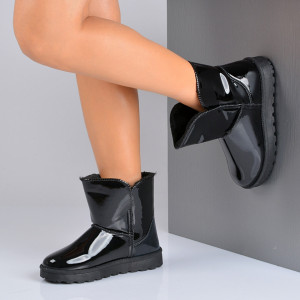 Cizme Dama Imblanite Clementina Negre - Need 4 Shoes
