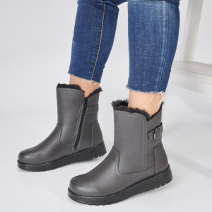 Cizme Dama Imblanite Karim Gri- Need 4 Shoes