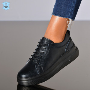  Adidasi Dama Piele Naturala Diago Negri - Need 4 Shoes