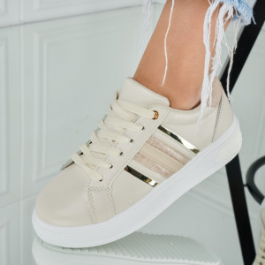 Adidasi Dama Jolie Bej- Need 4 Shoes