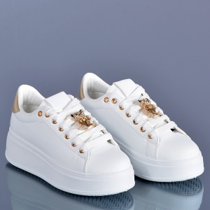 Adidasi Dama Reya Alb/Auriu- Need 4 Shoes