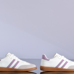 Adidasi Dama Simba Alb/Mov- Need 4 Shoes