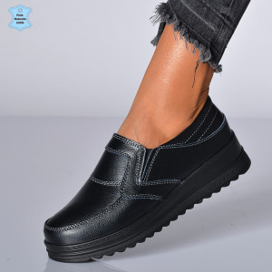 Pantofi Dama Piele Naturala Florena Negri- Need 4 Shoes