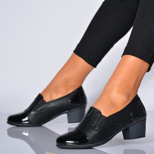 Pantofi Cu Toc Dama Alegra Negri- Need 4 Shoes